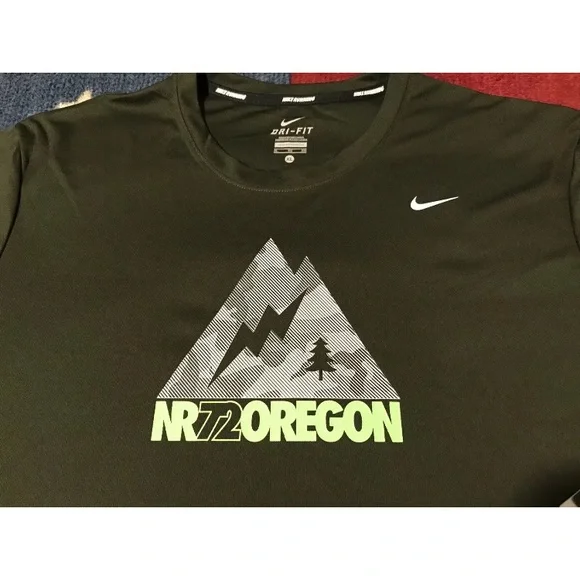 Vintage Nike Tech NR72 OREGON RUNNING Dri-fit Shirt XL Acg Max Sb Kb Track Field - Picture 6 of 11